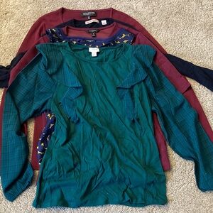 Bundle women's tops J. Crew, Banana Republic, Uniqlo, Ann Taylor, Jones New York